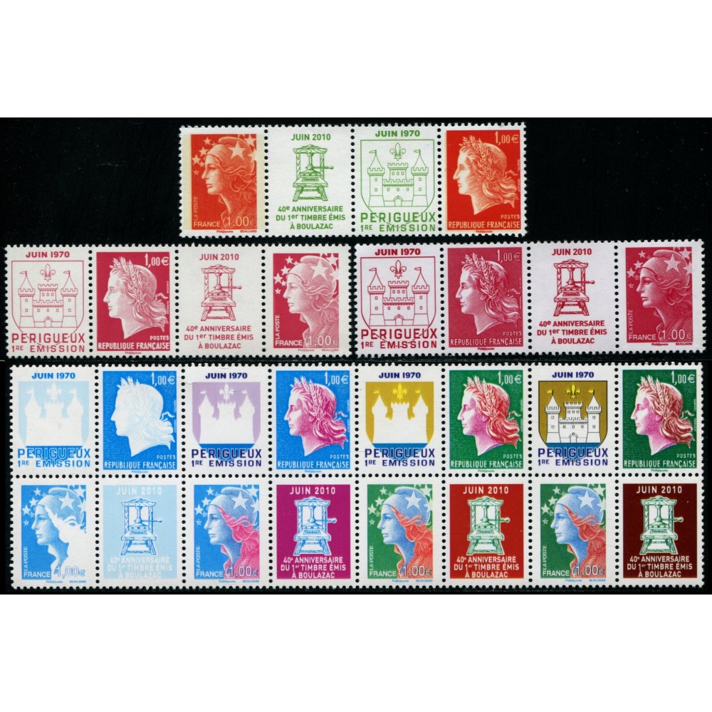 Timbres de France 2010 N°4459/4472